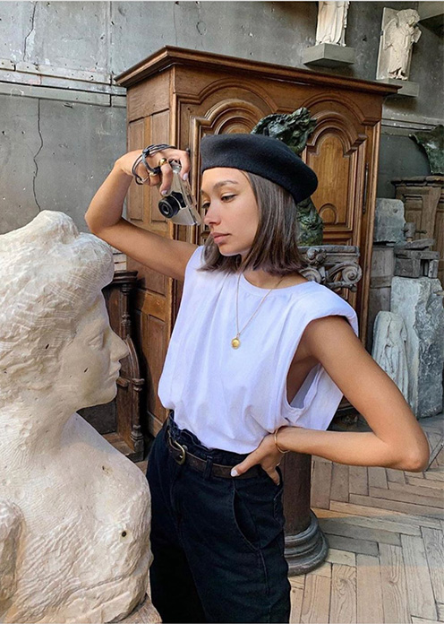 Muscle Tees The Padded Shoulders T-shirts Inspo